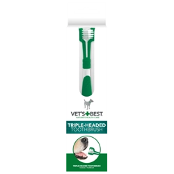 Vet's Best Trzygłowicowa Szczoteczka Do Zębów Dla Psów