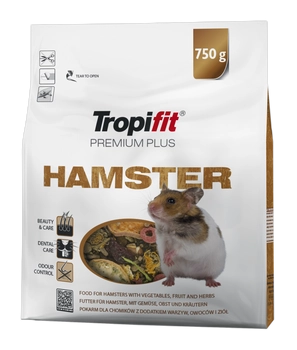 Tropifit Premium Plus Hamster 750g
