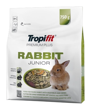 Tropifit Premium Plus Rabbit Junior 750g