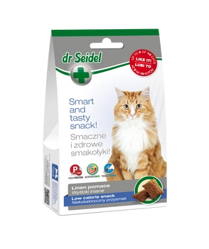 Laboratorium DermaPharm Dr Seidel Smakołyki Dla Kotów Niskokaloryczne 50g