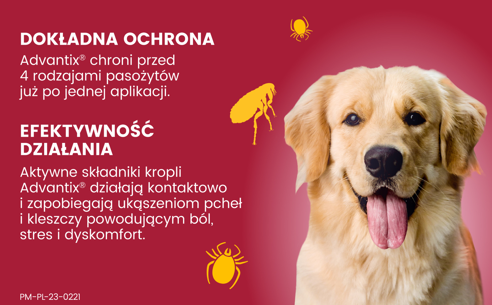 Bayer Advantix Krople Na Kleszcze I Pchły 4ml