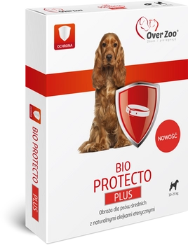 OVER ZOO Obroża Bio Protecto Plus Dla Psów Średnich 60cm