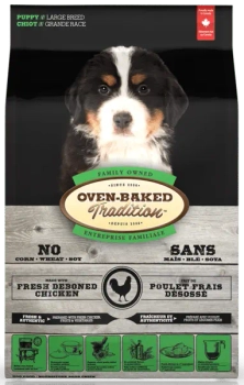 Oven Baked Tradition Dog Food Puppy Large Breed With Chicken 2,27kg