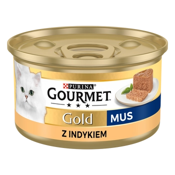 Purina Gourmet Gold mus z indykiem 85g