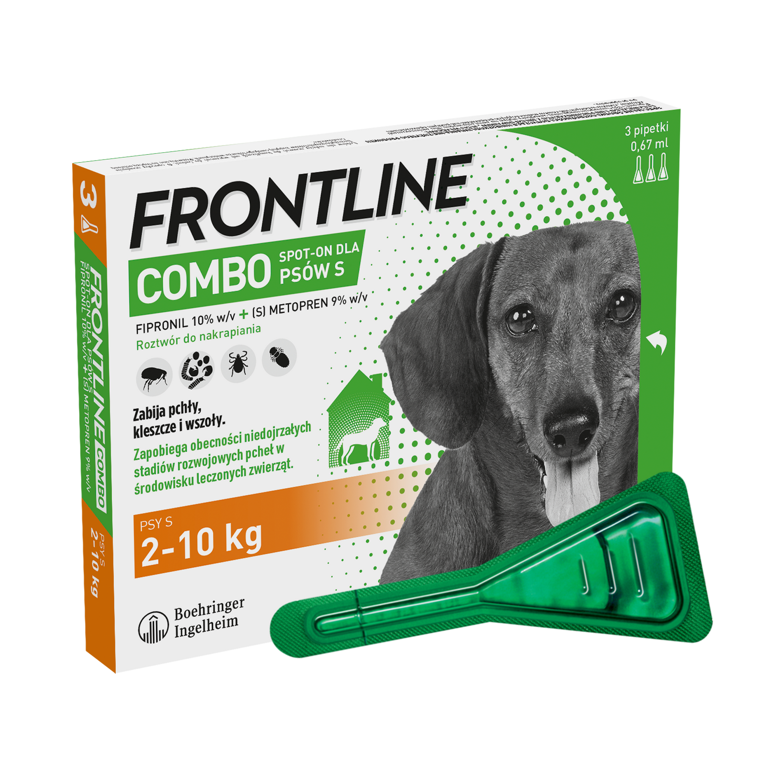FRONTLINE Combo Spot-On Dla Psów 3x0,67ml