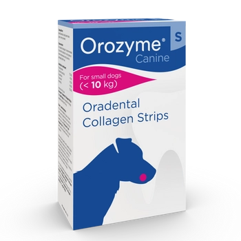 Orozyme Oradental Collagen Strips Kolagenowe Płatki Czyszczące Dla Psa S 224g