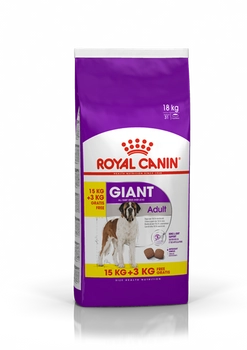 ROYAL CANIN Giant Adult 15kg+3kg