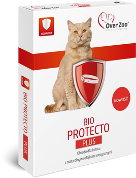 OVER ZOO Obroża Bio Protecto Plus Dla Kotów 35cm