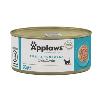 APPLAWS Tuna Fillet In Broth 70g