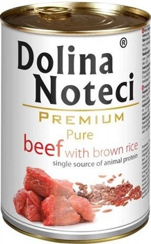 Dolina Noteci Premium Pure Wołowina Z Ryżem Brązowym 400g