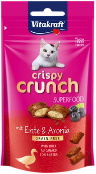 Vitakraft Crispy Crunch Z Kaczką I Aronią Dla Kota 60g