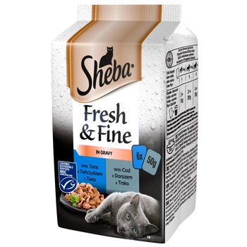 Sheba Saszetka Fresh & Fine 6x50g
