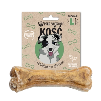Paka Zwierzaka Kość Z Dodatkiem Strusia L
