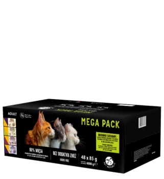 PetRepublic Mega Pack karma mokra dla kotów