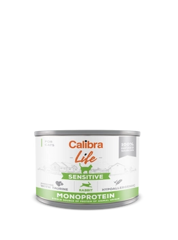 Calibra Cat Life Sensitive Karma Dla Kota Z Królikiem 200g