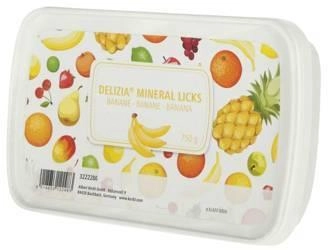 KERBL Lizawka Dla Konia Delizia Mineral Licks Banan 750g