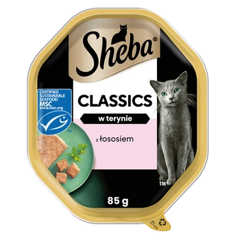 Sheba Classics Z Łososiem 85g