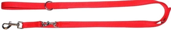 Dingo Smycz Przepinana Z Taśmy Czerwona 1,6x220cm