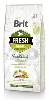 Brit Fresh Duck & Millet Adult Run & Work 2,5kg