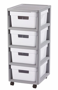 Curver Infinity Regał Biało-Szary 44l