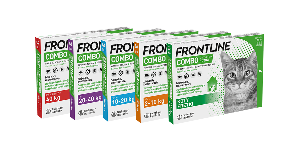 FRONTLINE Combo Spot-On Dla Psów 3x2,68ml