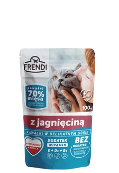 Frendi Kawałki W Delikatnym Sosie Z Jagnięciną 100g