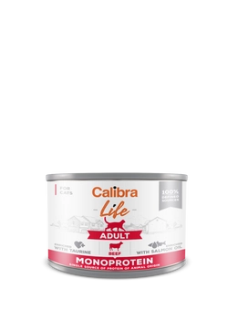 Calibra Cat Adult Life Karma Dla Kota Z Wołowiną 200g