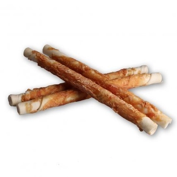 Fitmin Dog Rawhide 28cm Paluszki Ze Skóry Surowej Z Kurczakiem 500g