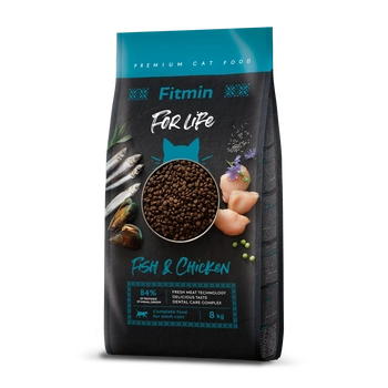 Fitmin Cat For Life Adult Fish And Chicken 8kg