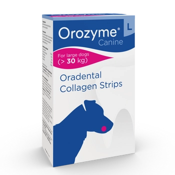 Orozyme Oradental Collagen Strips Kolagenowe Płatki Czyszczące Dla Psa L 141g