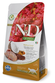 Farmina N&D Quinoa Feline Skin&Coat Quail 300g
