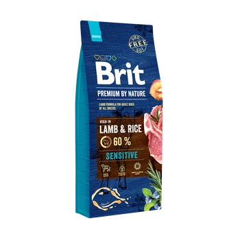 Brit Premium By Nature Sensitive Z Jagnięciną I Ryżem 15kg