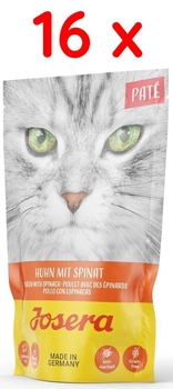 Josera Pate Kurczak Ze Szpinakiem 16x85g