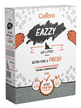 Calibra Eazzy Ultra Fine&Fresh Żwirek Bentonitowy 6kg