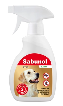 Laboratorium DermaPharm Sabunol Płyn Do Zwalczania Pcheł W Otoczeniu Zwierząt 250ml