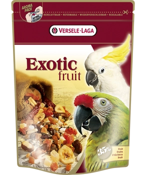 Versele-Laga Exotic Fruit Pokarm Z Owocami Dla Dużych Papug 600g