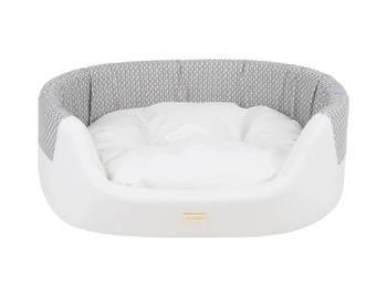 AMIPLAY Legowisko Elipsa Morgan Białe M