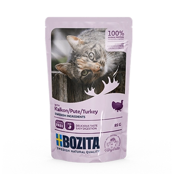 BOZITA Kawałki W Sosie Z Indykiem 85g