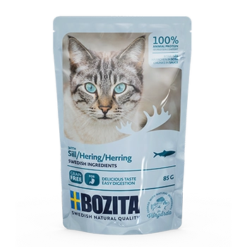 BOZITA Kawałki W Sosie Ze Śledziem 85g