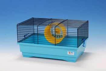 Impex klatka dla gryzoni, MAT MINI ,335x200x200, niebieska