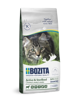 BOZITA Active & Sterilised Z Jagnięciną 2kg