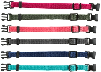 Trixie Junior Zestaw Obróżek Dla Szczeniąt Rozmiar S-M (Jasne) 6szt