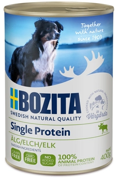 BOZITA Elk Single Protein Pate 400g