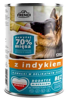 Frendi Kawałki W Delikatnym Sosie Z Indykiem 1250g