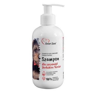 OVER ZOO Szampon Dla Szczeniąt Rasy Yorkshire Terrier 250ml