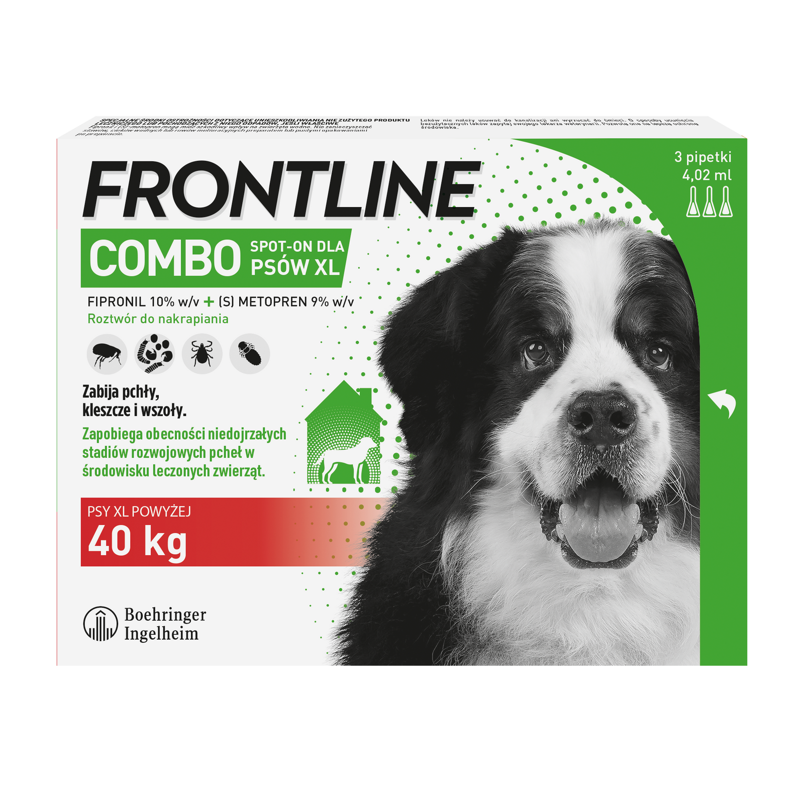 FRONTLINE Combo Spot-On Dla Psów 3x4,02ml