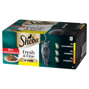 Sheba Fresh & Fine Saszetka 50x50g