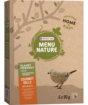 Versele-Laga Menu Nature Gourmet Balls With Insects 6x90g