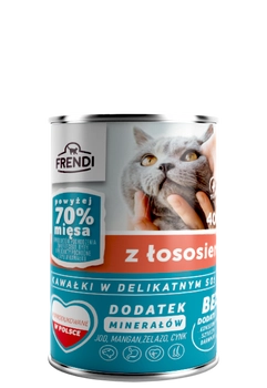 Frendi Kawałki W Delikatnym Sosie Z Łososiem 400g