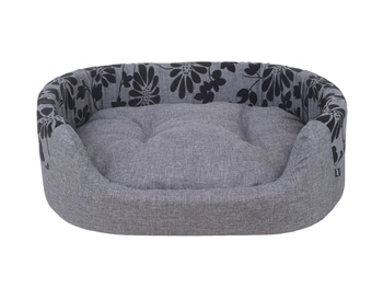 AMIPLAY Legowisko Elipsa Euphoria Szare L